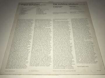 Peter Schreier, Franz Schubert – Die Schöne Müllerin