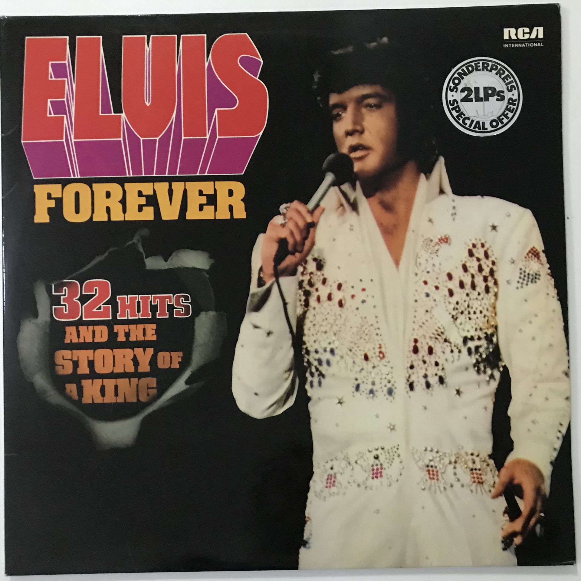 Elvis Presley ‎– Elvis Forever - 32 Hits 2 LP