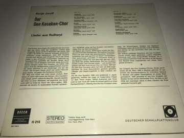 Don Kosaken Chor Serge Jaroff – Lieder aus Russland