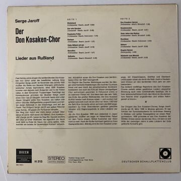 Don Kosaken Chor Serge Jaroff – Lieder aus Russland