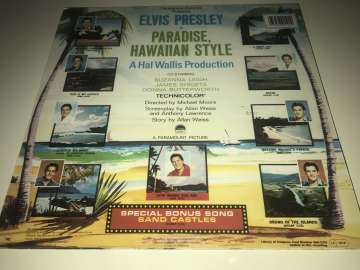 Elvis Presley ‎– Paradise, Hawaiian Style