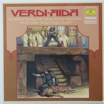 Verdi - Gloria Davy, Cvetka Ahlin, Sándor Kónya, Hans Hotter, Paul Schöffler / Argeo Quadri – Aida