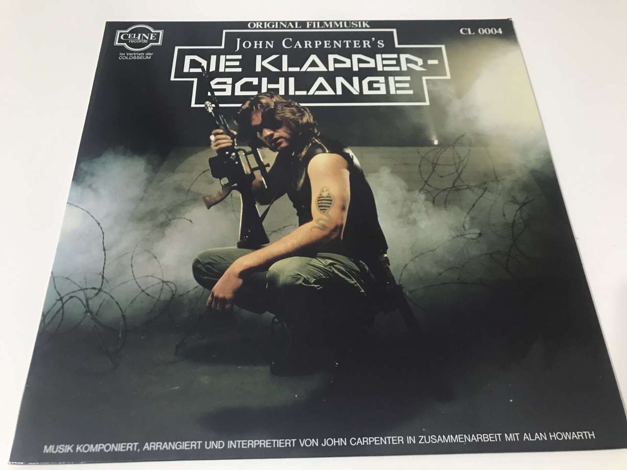 John Carpenter In Zusammenarbeit Mit Alan Howarth – Die Klapperschlange (Original Filmmusik)