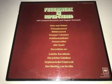 Leonard Bernstein Und Eugene Ormandy – Feuerwerk In Super-Stereo 2 LP