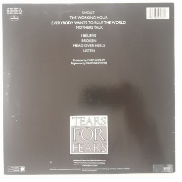 Tears For Fears – Songs From The Big Chair