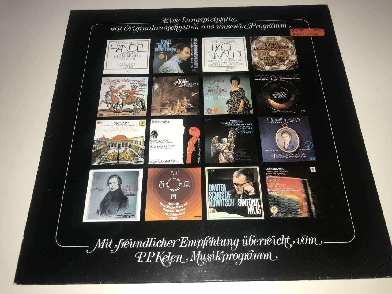 Hörproben Aus Dem P.P. Kelen Musikprogramm