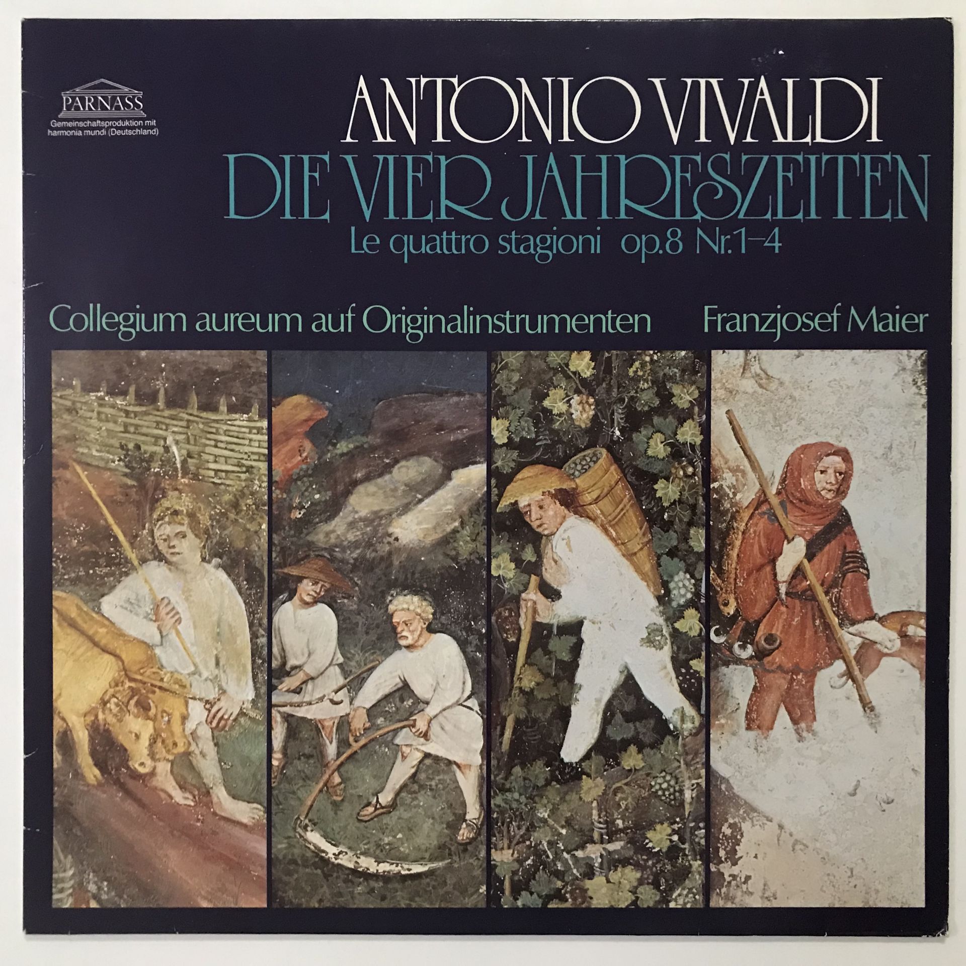 Antonio Vivaldi, Collegium Aureum, Franzjosef Maier – Die Vier Jahreszeiten - Le Quattro Stagioni Op.8 Nr.1-4