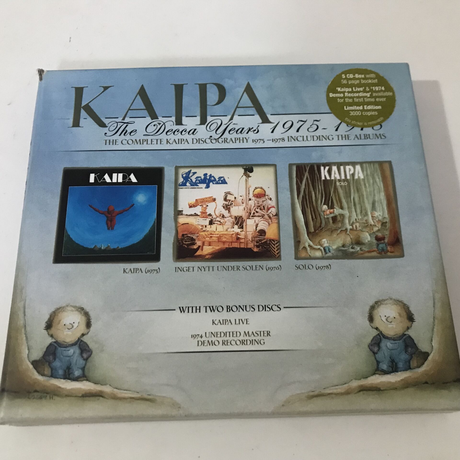 Kaipa – The Decca Years 1975 - 1978 (5 CD Kutulu Set)
