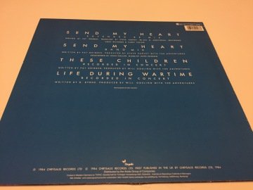 The Adventures ‎– Send My Heart (Extended Re-Mix)