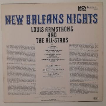 Louis Armstrong And The All-Stars‎– New Orleans Nights