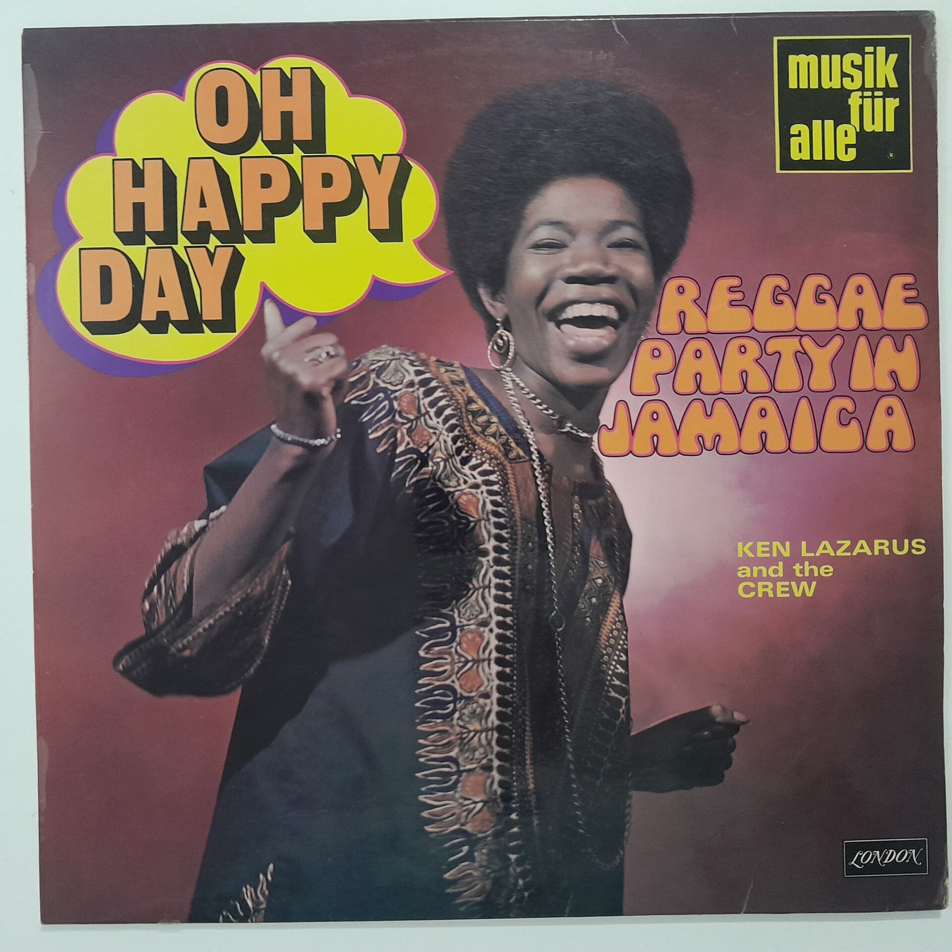 Ken Lazarus And The Crew – Oh Happy Day Reggae Party In Jamaica