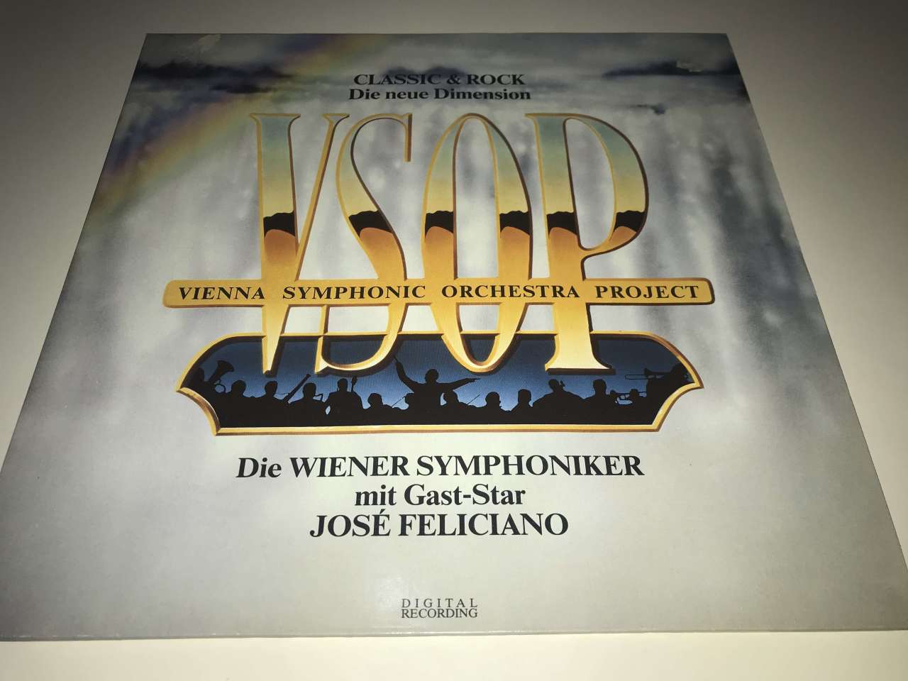 VSOP Vienna Symphonic Orchestra Project / Die Wiener Symphoniker Mit Gast-Star José Feliciano ‎– Classic & Rock - Die Neue Dimension