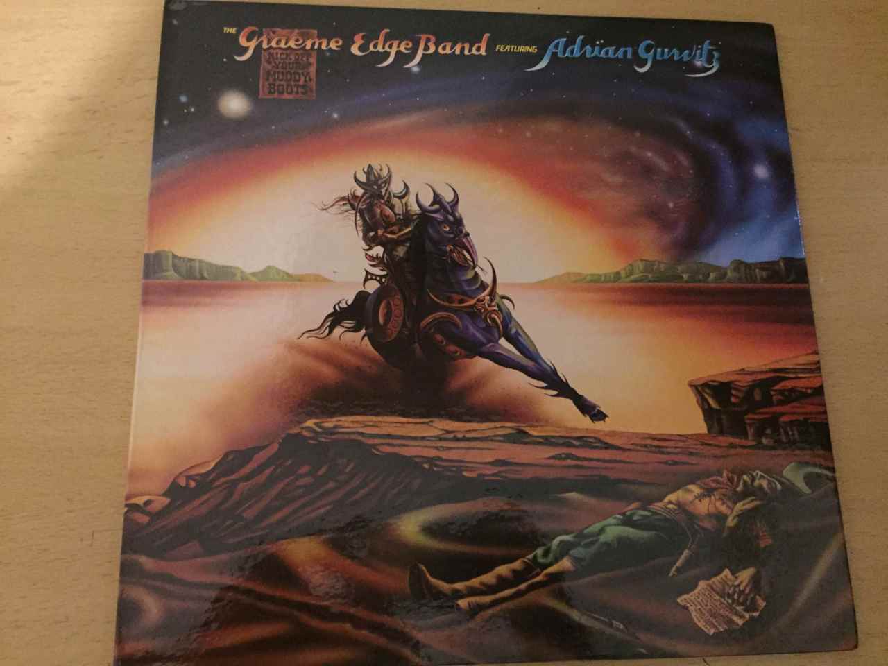 The Graeme Edge Band Featuring Adrian Gurvitz ‎– Kick Off Your Muddy Boots