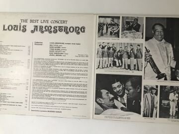 Louis Armstrong ‎– The Best Live Concert 2 LP