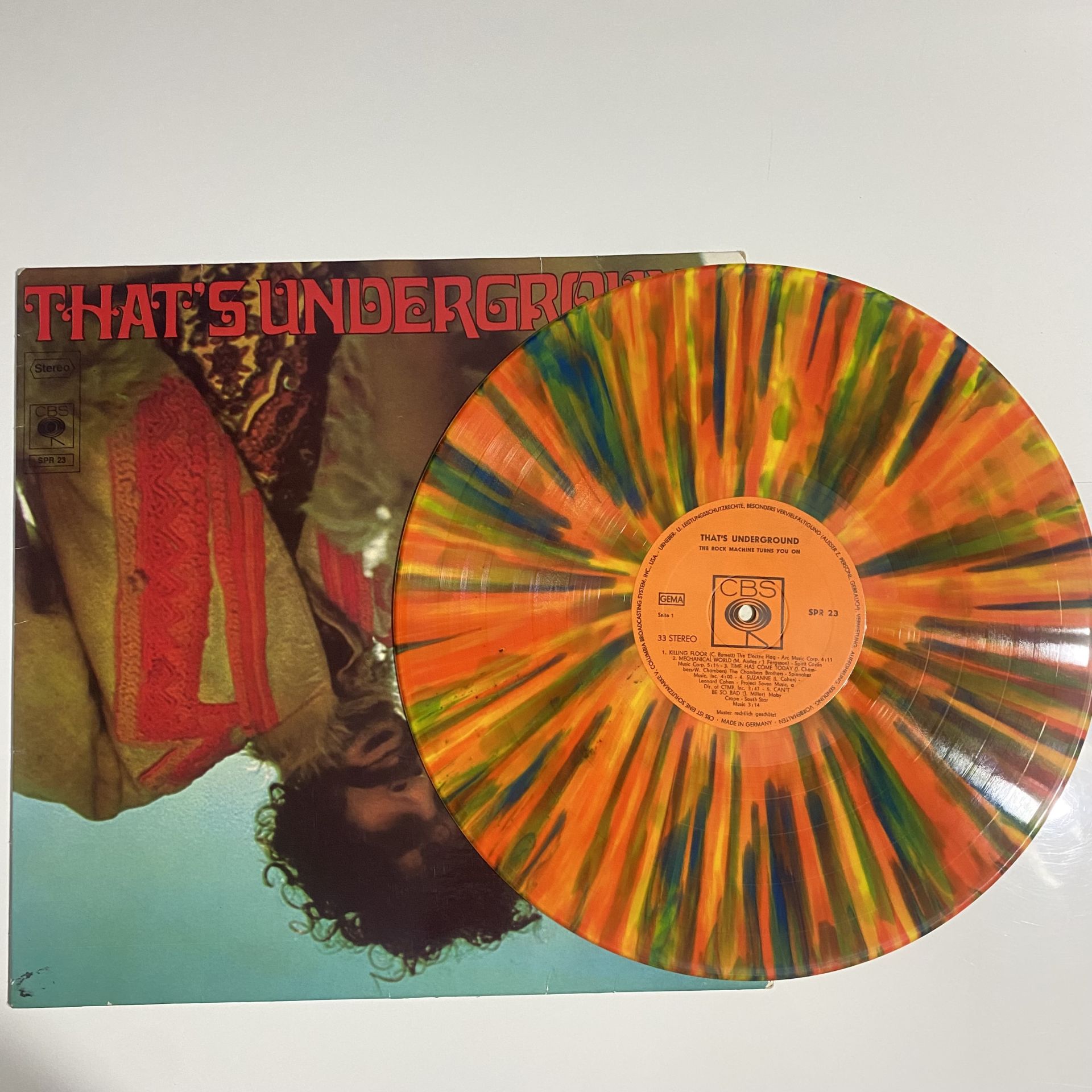 That's Underground (Multicolor Renkli Plak)