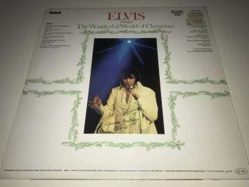 Elvis Presley ‎– Sings The Wonderful World Of Christmas