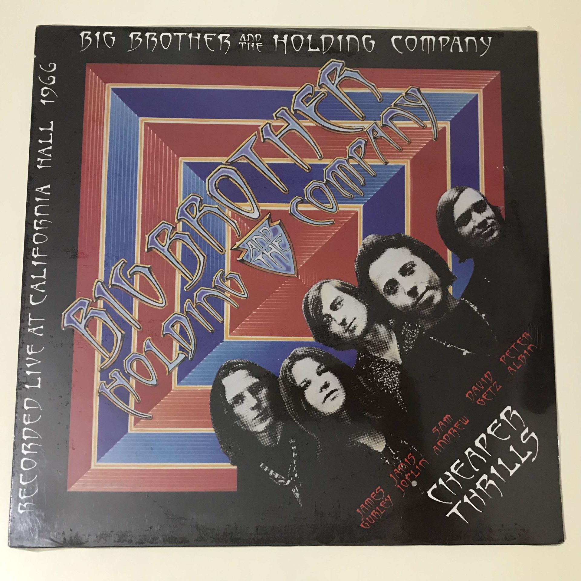 Big Brother & The Holding Company Featuring Janis Joplin – Cheaper Thrills (Beyaz Renkli Plak) Ambalajı Açılmamış