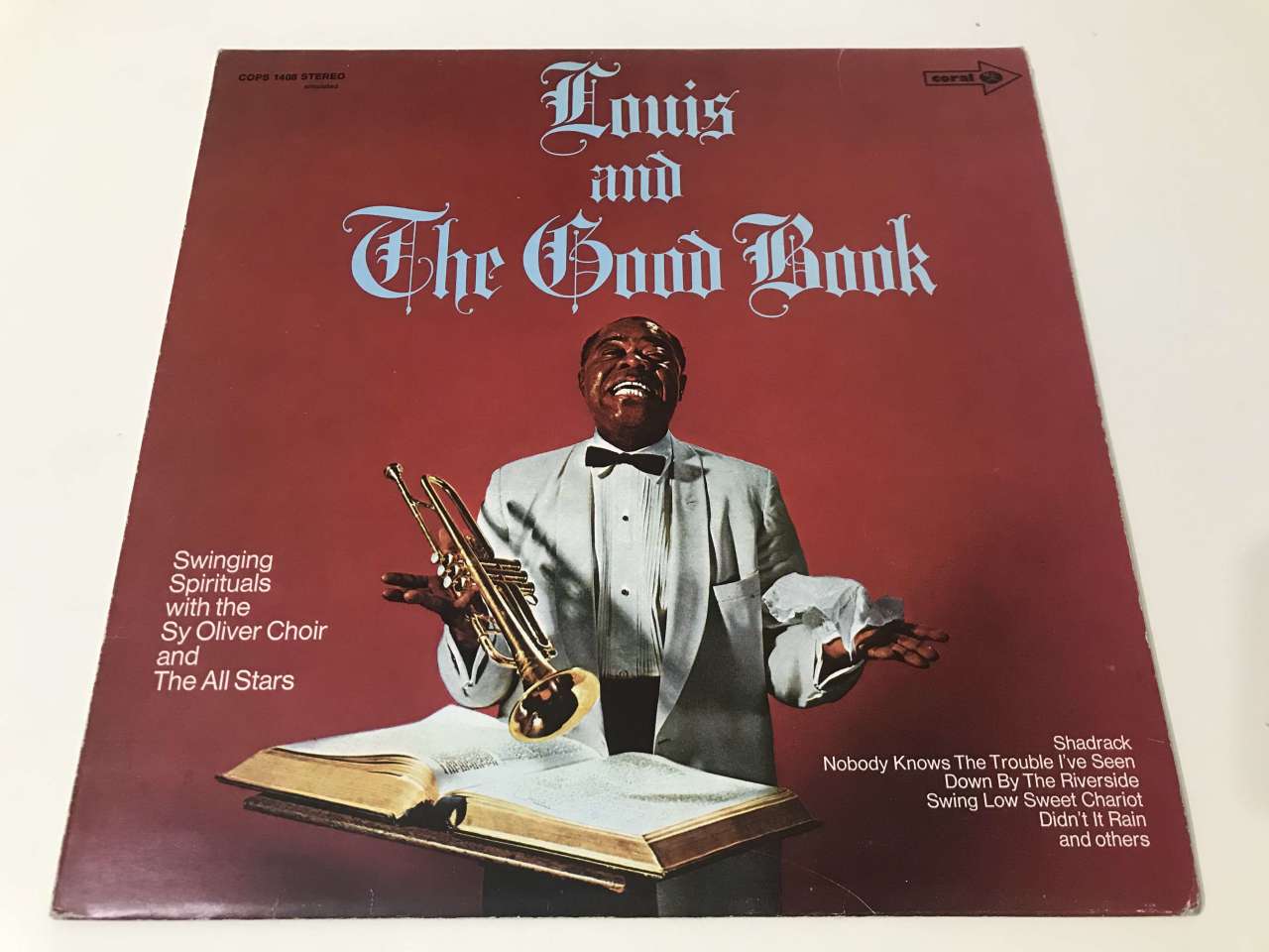 Louis Armstrong And His All-Stars With The Sy Oliver Choir ‎– Louis And The Good Book