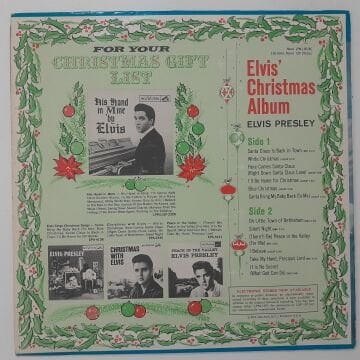 Elvis Presley ‎– Elvis' Christmas Album