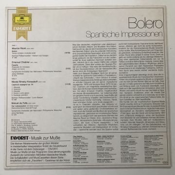 Bolero - Spanische Impressionen