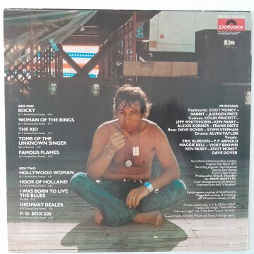 Eric Burdon ‎– Survivor (Kitapçıklı)