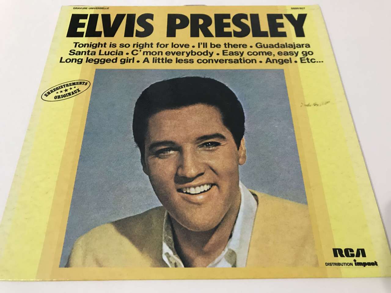 Elvis Presley ‎– Le Disque D'Or