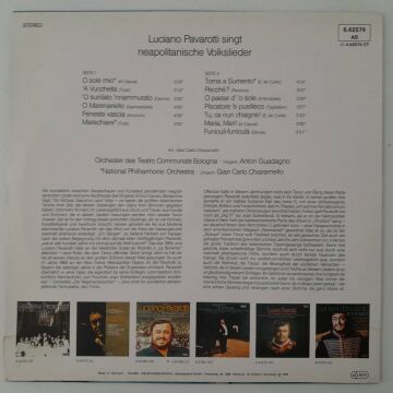 Luciano Pavarotti – O Sole Mio Neapolitanische Volkslieder