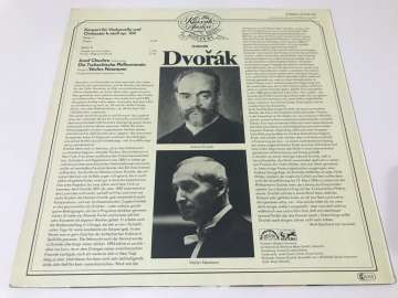 Dvorak - Josef Chuchro, Tschechische Philharmonie, Václav Neumann – Cellokonzert h-moll op. 104