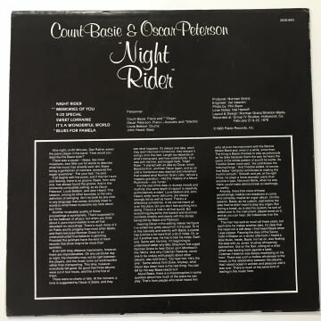 Count Basie & Oscar Peterson – Night Rider