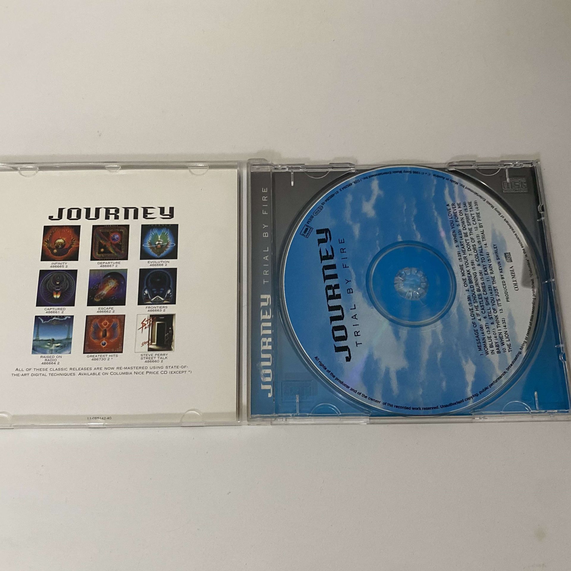 Journey – Trial By Fire Plak, CD, DVD Satın Al