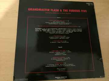 Grandmaster Flash & The Furious Five ‎– Grandmaster Flash & The Furious Five