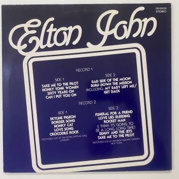 Elton John – Live Hits 2 LP