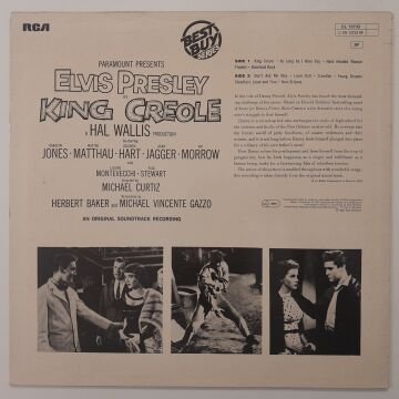 Elvis Presley ‎– King Creole