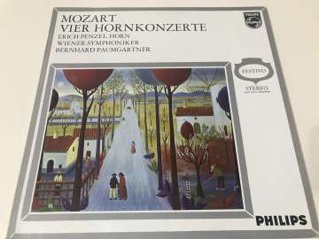 Mozart - Erich Penzel , Horn, Wiener Symphoniker , Ltg. Bernhard Paumgartner – Horn-Konzerte D-dur Kv 412 / Es-dur Kv 495 / Es-dur Kv 417 / Es-dur Kv 447