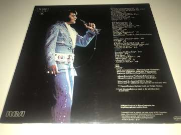 Elvis Presley ‎– Elvis In Concert 2 LP