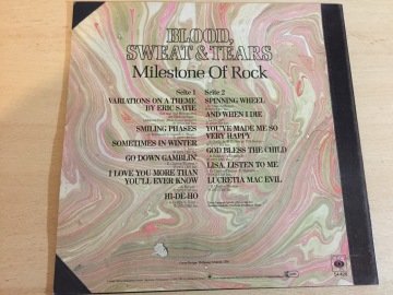 Blood, Sweat & Tears ‎– Milestone Of Rock