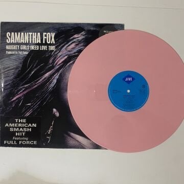 Samantha Fox – Naughty Girls (Need Love Too) (Pembe Renkli Plak)
