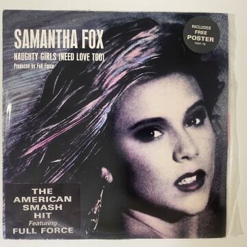 Samantha Fox – Naughty Girls (Need Love Too) (Pembe Renkli Plak)