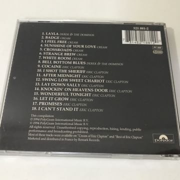 Eric Clapton – The Cream Of Clapton