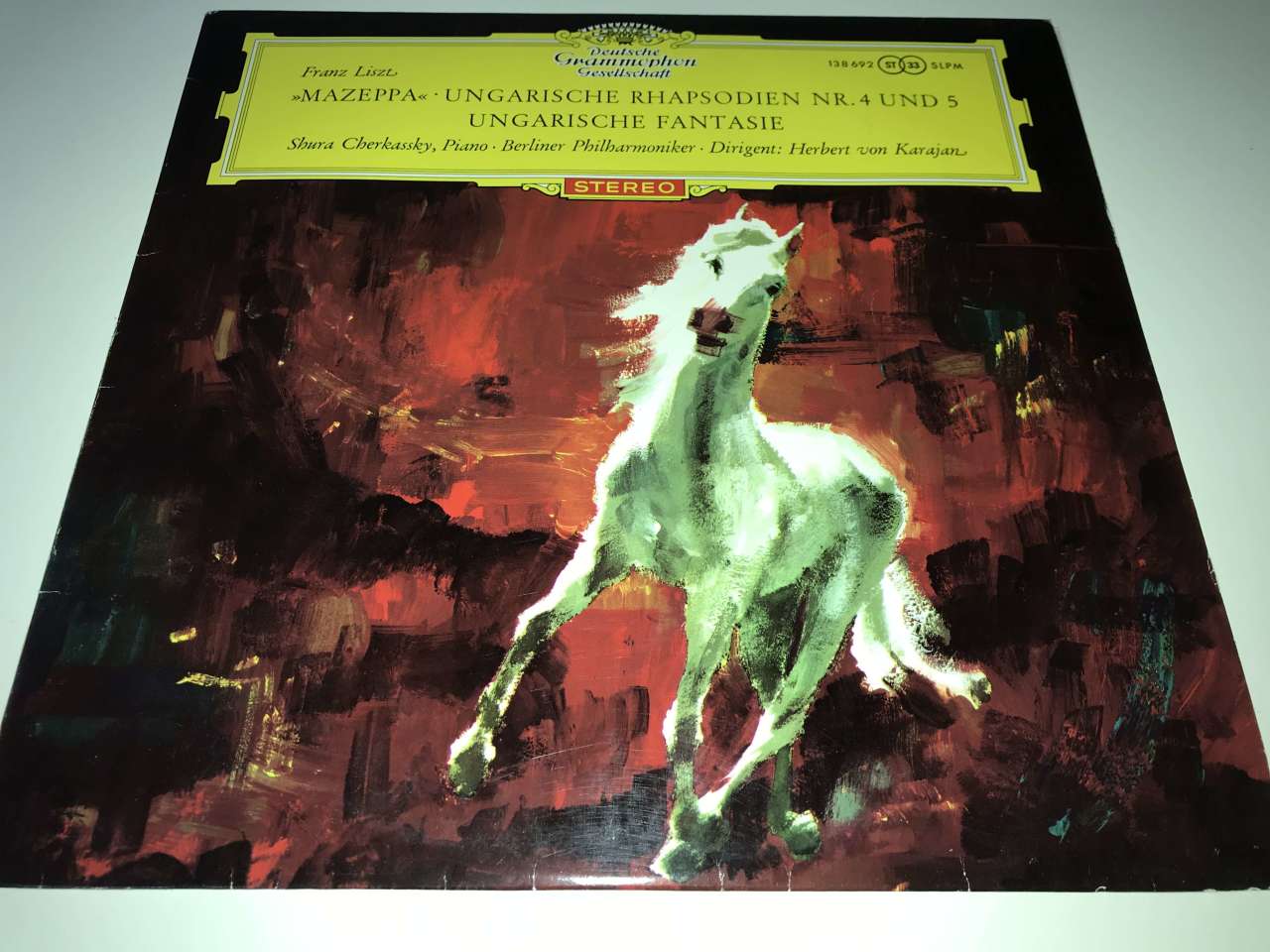 Liszt - Shura Cherkassky · Berliner Philharmoniker · Herbert von Karajan – Mazeppa · Ungarische Fantasie · Ungarische Rhapsodien 4 Und 5