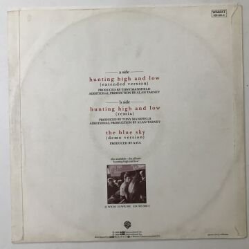 a-ha ‎– Hunting High And Low