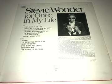 Stevie Wonder ‎– For Once In My Life