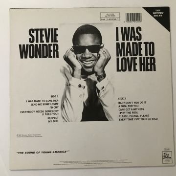 Stevie Wonder ‎– I Was Made To Love Her