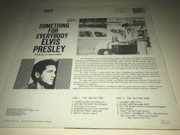 Elvis Presley ‎– Something For Everybody
