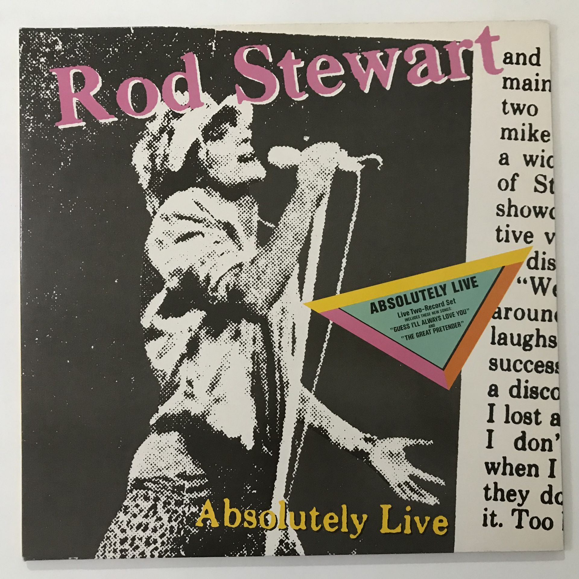 Rod Stewart – Absolutely Live 2 LP