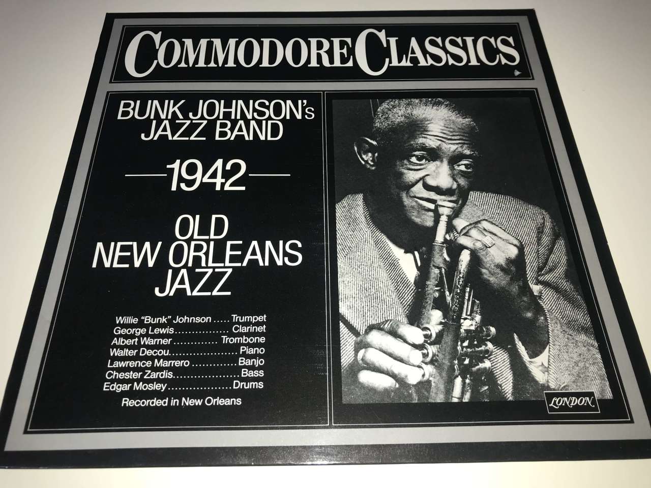 Bunk Johnson's Jazz Band ‎– Bunk Johnson's Jazz Band 1942