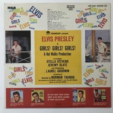Elvis Presley ‎– Girls! Girls! Girls!