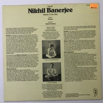 Nikhil Banerjee – Master Of The Sitar