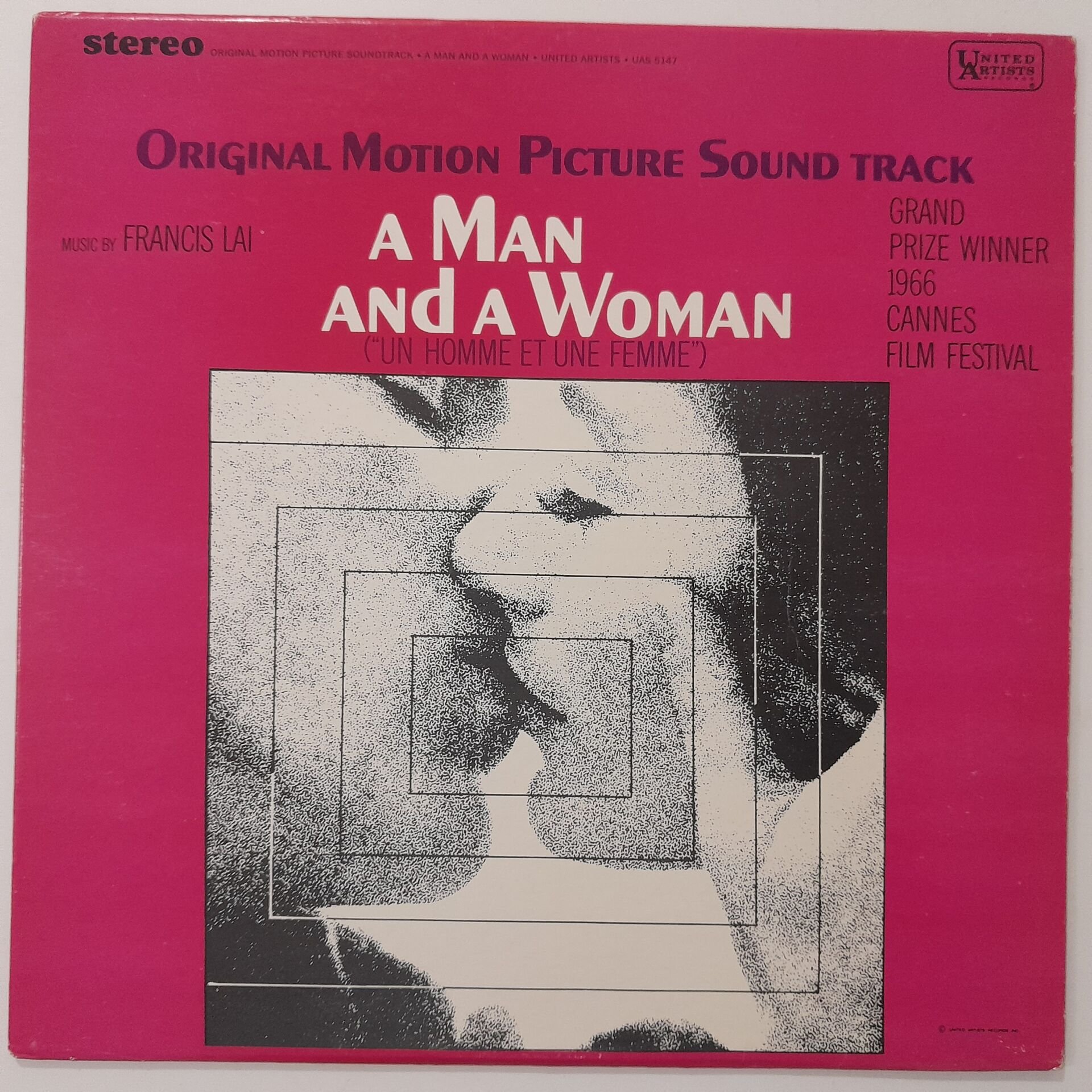 Francis Lai – A Man And A Woman = Un Homme Et Une Femme (Original Motion Picture Soundtrack)