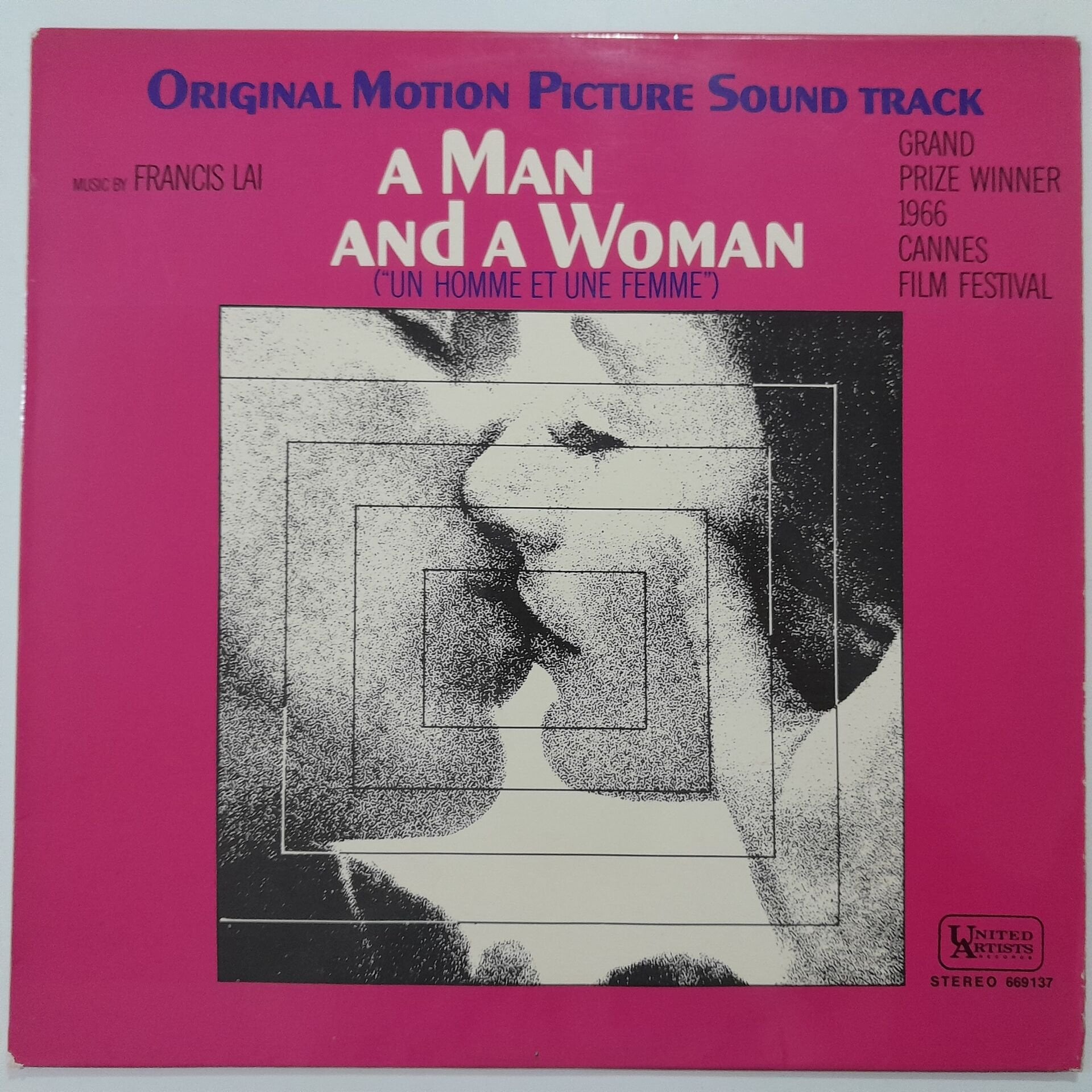 Francis Lai – A Man And A Woman = Un Homme Et Une Femme (Original Motion Picture Soundtrack)